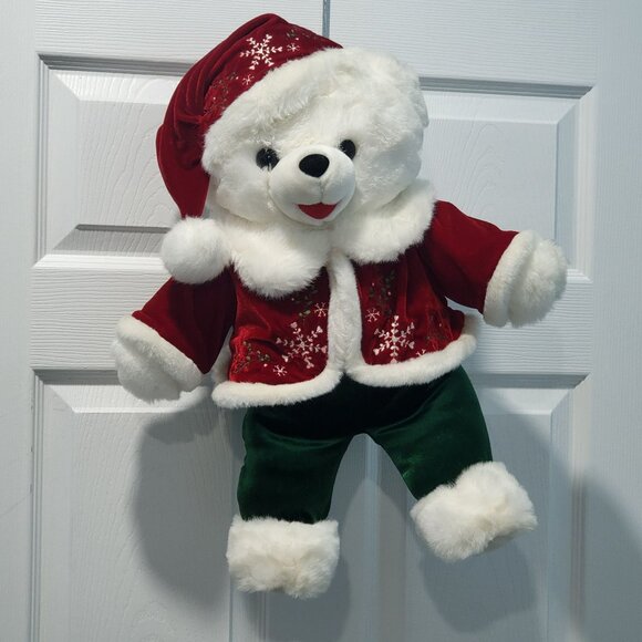 DanDee Snowflake Teddy Christmas Bear 2007 Stuffed Animal 20" - Picture 11 of 14